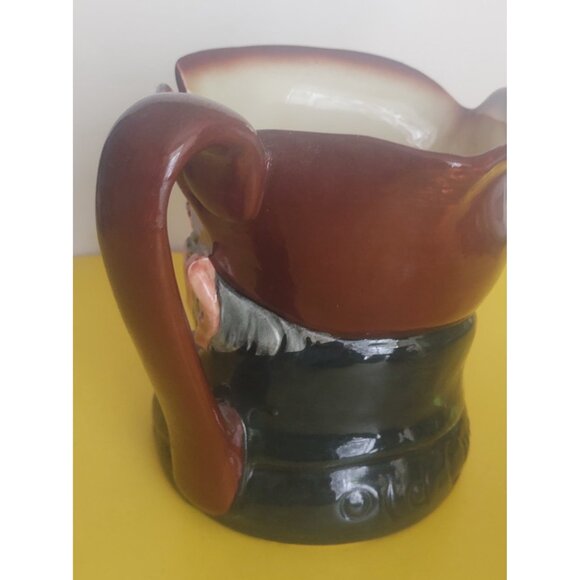 Rare Antique Large Old Charlie Toby Jug Royal Doulton 5 3/4" x 8" - Picture 11 of 11